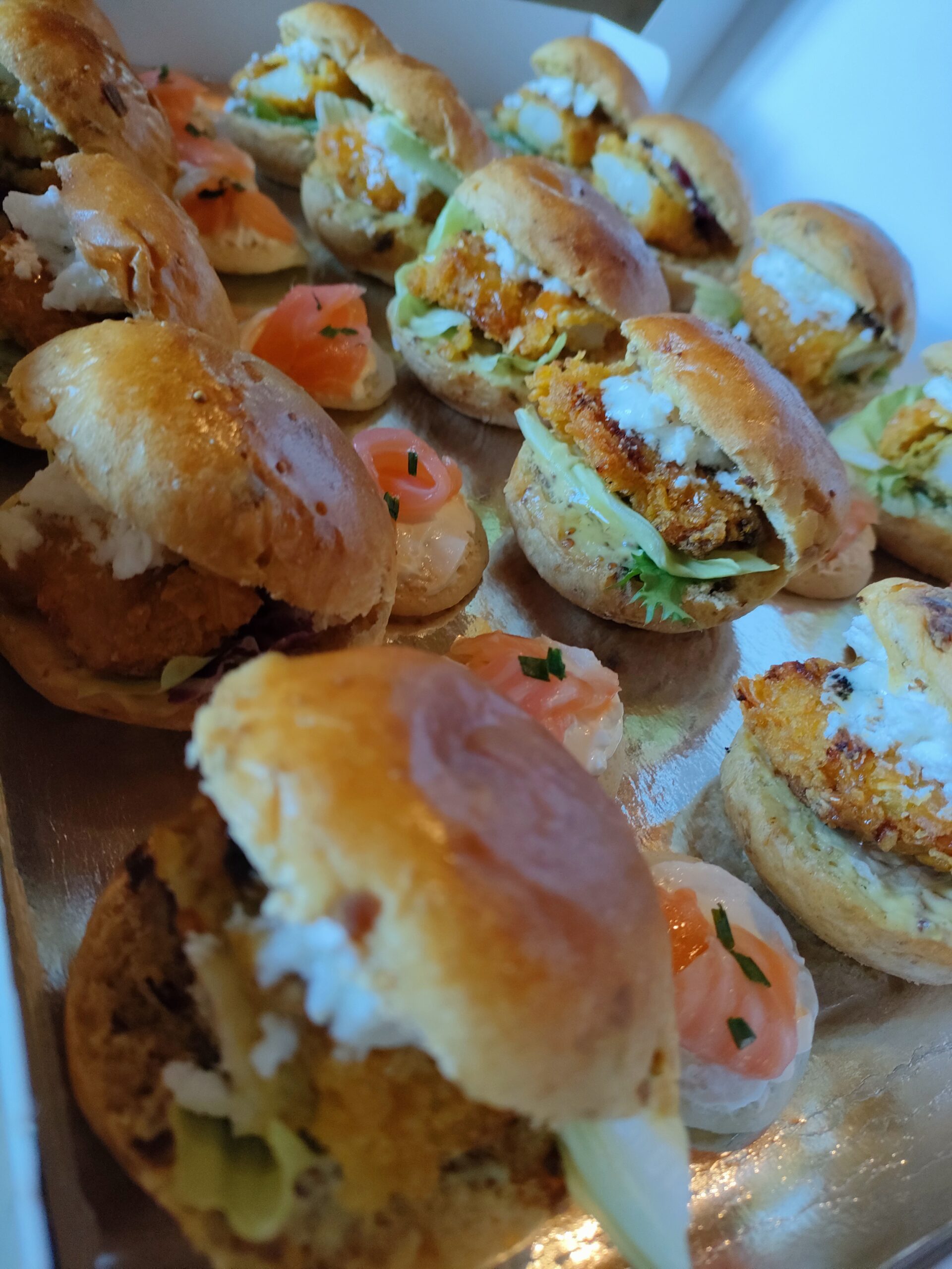 burger blinis burger blinis
